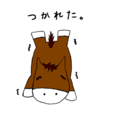 horse sticker. sticker #14712768