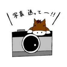 horse sticker. sticker #14712773