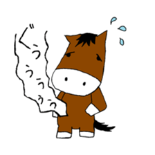 horse sticker. sticker #14712777