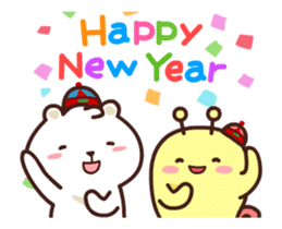 dou wha & mochi Vol.3(Chinese New Year) sticker #14713103