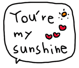 Words of love sticker #14713502