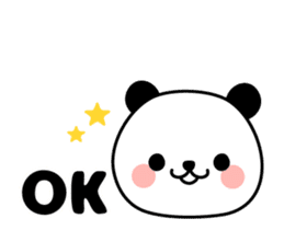 Punyo-punyo panda sticker #14713592