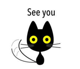 black-cat. sticker #14713712