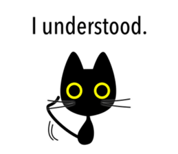 black-cat. sticker #14713714