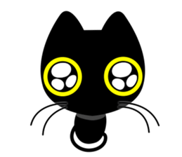 black-cat. sticker #14713731