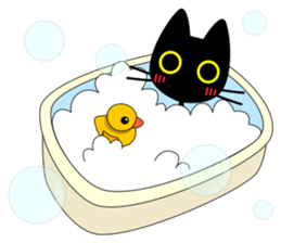 black-cat. sticker #14713737