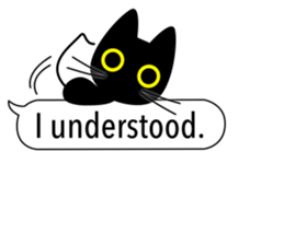 black-cat. sticker #14713747