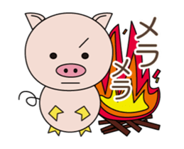 The lives of little pigs2 sticker #14714251