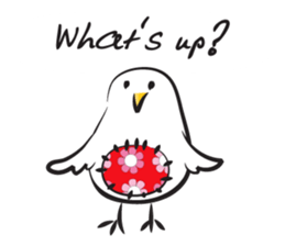 Little chick chick sticker #14714687