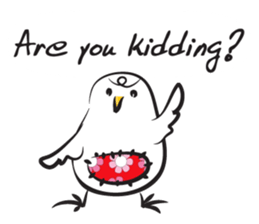 Little chick chick sticker #14714688