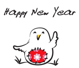 Little chick chick sticker #14714690