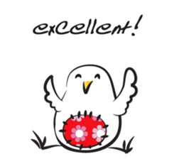 Little chick chick sticker #14714692