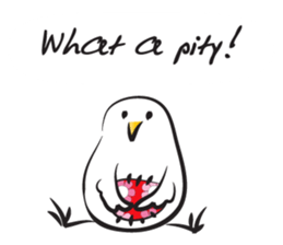 Little chick chick sticker #14714693