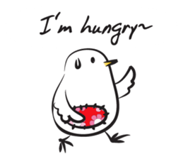 Little chick chick sticker #14714695