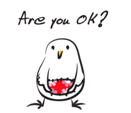 Little chick chick sticker #14714697