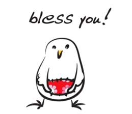 Little chick chick sticker #14714700