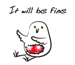 Little chick chick sticker #14714701