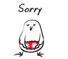 Little chick chick sticker #14714702