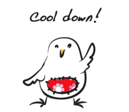 Little chick chick sticker #14714704