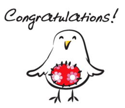 Little chick chick sticker #14714705