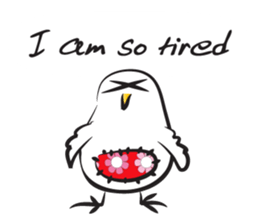 Little chick chick sticker #14714706