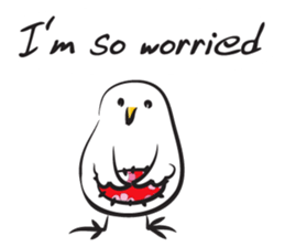 Little chick chick sticker #14714708