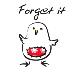 Little chick chick sticker #14714711