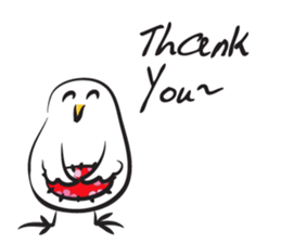 Little chick chick sticker #14714713