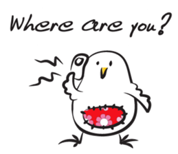 Little chick chick sticker #14714717