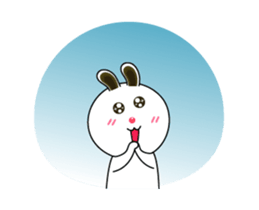 Sweet Rabbit DukDik sticker #14714958