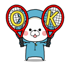 KUMAPOKO TENNIS CLUB sticker #14715221