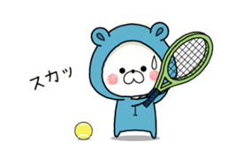 KUMAPOKO TENNIS CLUB sticker #14715229