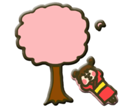 hannari kimono joshi sticker #14715491