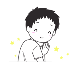 Boy Emotion sticker #14715806