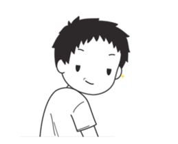 Boy Emotion sticker #14715807