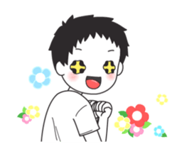 Boy Emotion sticker #14715808