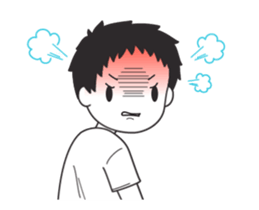 Boy Emotion sticker #14715809