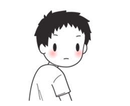 Boy Emotion sticker #14715810