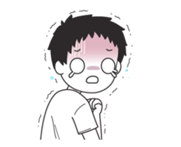 Boy Emotion sticker #14715811