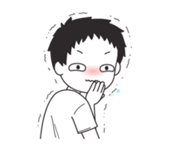 Boy Emotion sticker #14715813
