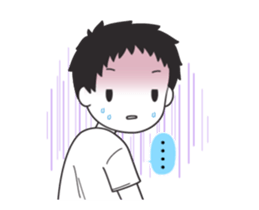 Boy Emotion sticker #14715814