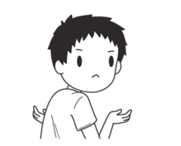 Boy Emotion sticker #14715817