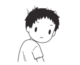 Boy Emotion sticker #14715819