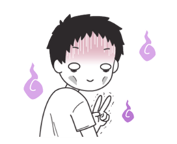 Boy Emotion sticker #14715821