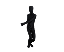 A moving stylish man sticker #14715953