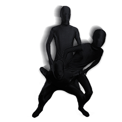 A moving stylish man