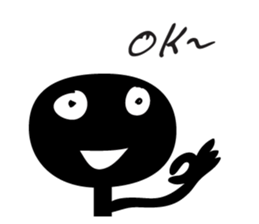 black talk sticker #14716248