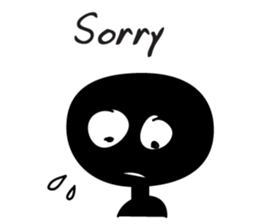 black talk sticker #14716249