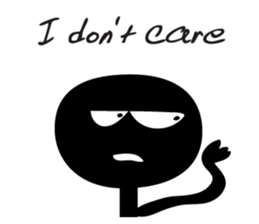 black talk sticker #14716254