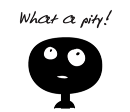 black talk sticker #14716258